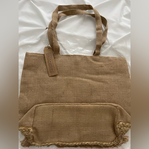 Jute Beach Tote - Picture 5 of 11